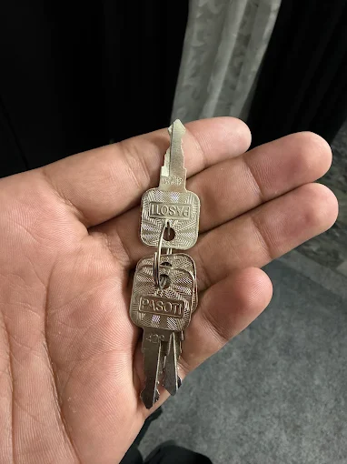 Freshly cut house key for a residential lockout